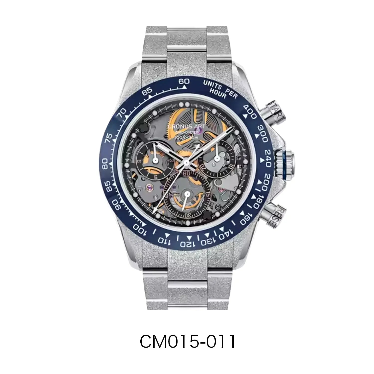 Luxury 40mm Stainless Steel Automatic Watch with Sapphire Glass | 2-Year Warranty Included